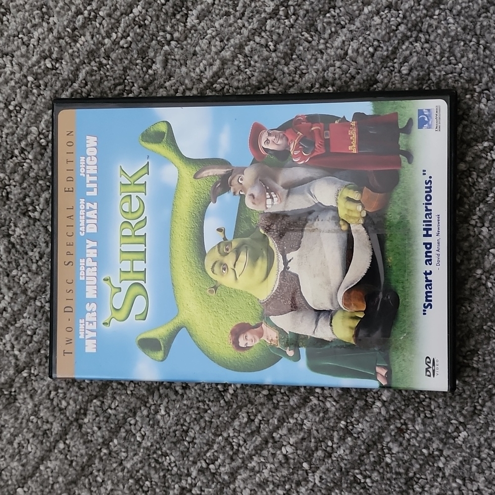 Shrek  two disc edition Dvd 📀